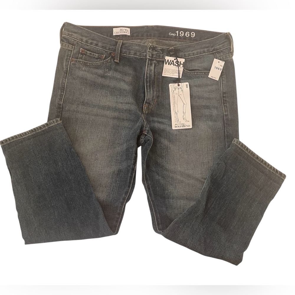 GAP 1969 Women’s Sexy Boyfriend Straight Jeans size 30/10